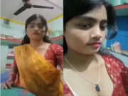 Desi Wife Shows Boobs