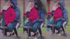 Lovers Hard Fucking Outdoor In Public Place